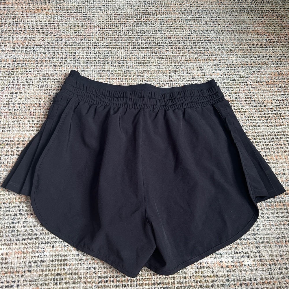 JoyLab Women's Black Pleated Athletic Shorts - Picture 2 of 3